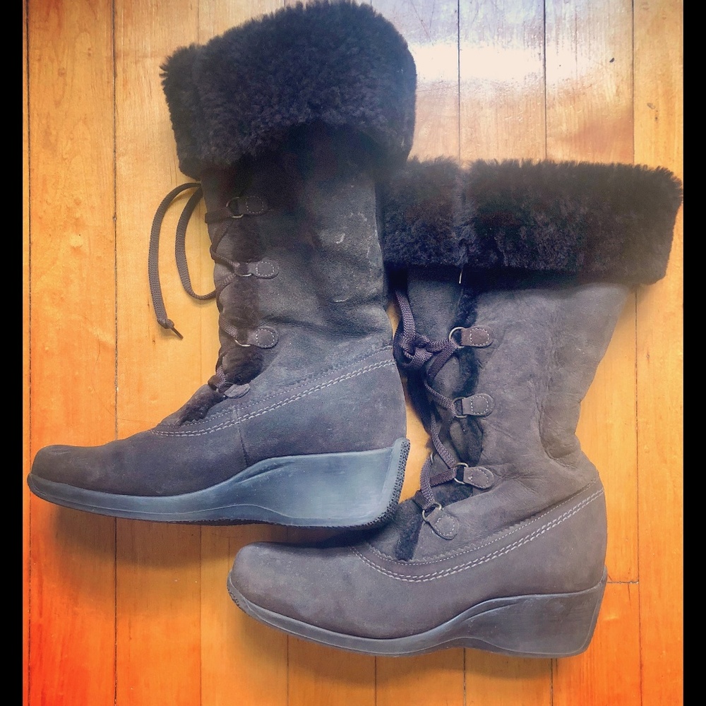 RARE⚡️La Canadienne Women's Fannie Suede Boot